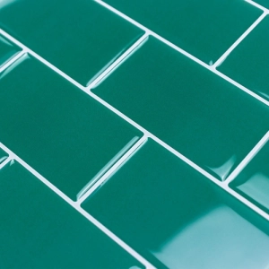 Pastilhas Adesivas Resinadas Metr&ocirc; (Turquesa)