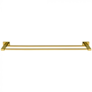 Porta Toalhas Duplo (Mondrian Dourado) - Outlet