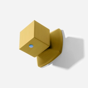 Acabamento para Registro Padr&atilde;o Deca e Docol (Ducon Square Ouro Fosco)