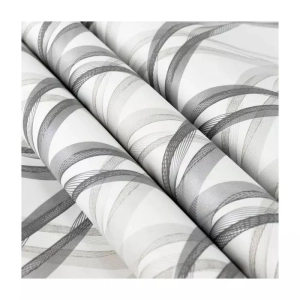 Papel de Parede Texturizado Xadrez Cinza Lav&aacute;vel 10x0,53 m (Originale Dieci)