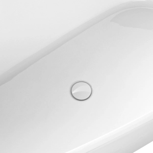 Banheira de Imersão Acrílica 150 cm (Moss Branca) - Outlet