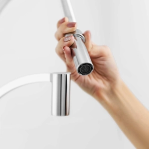 Torneira Monocomando Gourmet de Cozinha (Riviera Cromada)