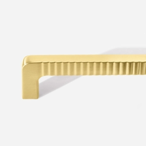 Puxador para Móvel Alça Sobrepor 192 mm Zamac (Petra Ouro Fosco) - Outlet