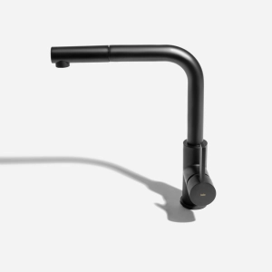 Torneira Monocomando Gourmet de Cozinha (Chipre Preta Fosca)