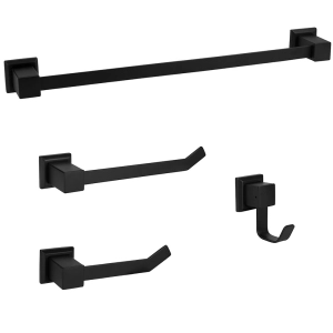 Kit de Acessórios para Banheiro (Ducon Preto)