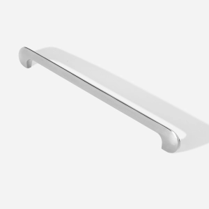 Puxador para M&oacute;vel Al&ccedil;a Sobrepor 256 mm Zamac (Pompeia Cromado)