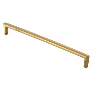 Puxador para Móvel Alça Sobrepor 224 mm Zamac (Cartago Dourado Fosco)