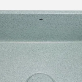 Produto Cuba de Banheiro Concreto Apoio Retangular 40 cm (Moran Granilite Hortelã)