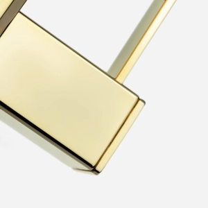 Porta Toalha de Banho Inox (Ducon Dourado)