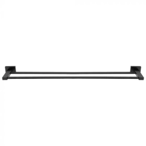 Porta Toalhas Duplo (Mondrian Preto Fosco)