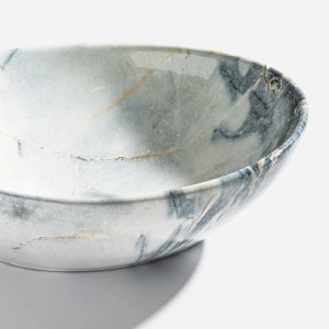 Cuba de Banheiro Lou&ccedil;a Apoio Oval 41 cm (Bari M&aacute;rmore Milano)