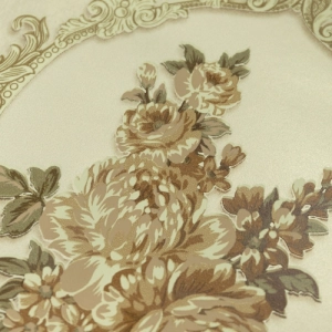 Papel de Parede Arabesco Lav&aacute;vel 10,00 x 0,53 m (Eleganza Dodici)