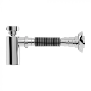 Sif&atilde;o Extens&iacute;vel Universal com Copo (Blukit Cromado)