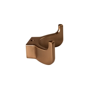 Cabide com Gancho Duplo de Parede Zamac (Batel Rosé Gold Fosco)