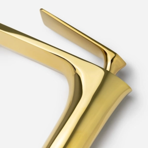 Torneira Monocomando Alta para Banheiro (Michigan Dourada)