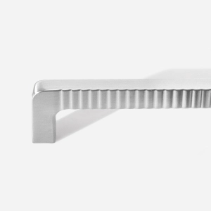 Puxador para M&oacute;vel Al&ccedil;a Sobrepor 192 mm Zamac (Petra Escovado)