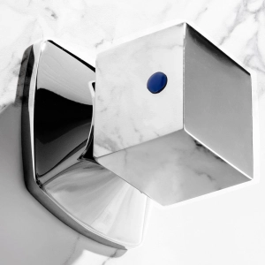 Acabamento para Registro Padr&atilde;o Deca e Docol (Ducon Square Cromado)