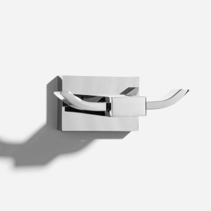 Cabide com Gancho Duplo (Mondrian Cromado)