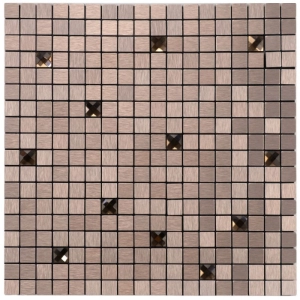 Pastilhas Adesivas Met&aacute;licas (Bronze)