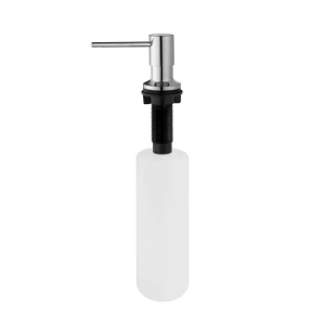 Dosador para Detergente Embutido Inox 500 ml (Flat Cromado)