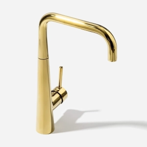 Torneira Monocomando Girat&oacute;ria de Cozinha (Maui Dourada)