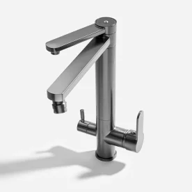 Produto Torneira Monocomando Giratória de Filtro (Ibiza Grafite Fosca) - Outlet