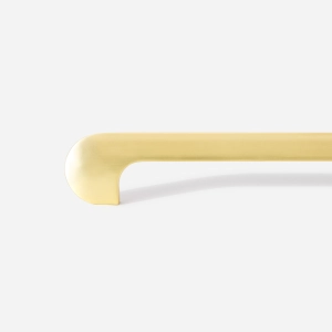 Puxador para Móvel Alça Sobrepor 160 mm Zamac (Pompeia Ouro Fosco)