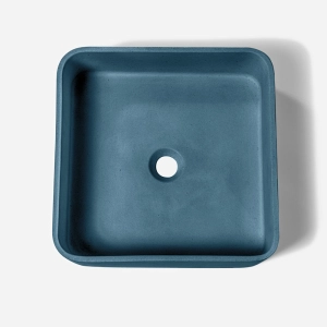 Cuba de Banheiro Concreto Apoio Quadrada 40 cm (Urban Caribe)