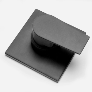 Acabamento Monocomando para Chuveiro Base Deca e Docol Baixa Press&atilde;o (Ducon Grafite Fosco)