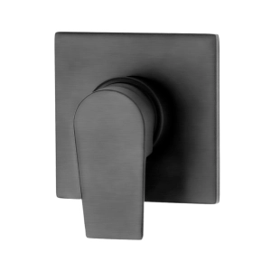 Acabamento Monocomando para Chuveiro Base Deca e Docol Baixa Press&atilde;o (Ducon Grafite Fosco)