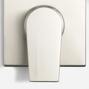 Acabamento Monocomando para Chuveiro Base Deca e Docol Baixa Pressão (Ducon Niquel Fosco)