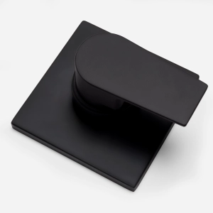 Acabamento Monocomando para Chuveiro Base Deca e Docol Baixa Pressão (Ducon Preto Fosco)