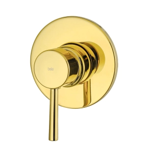 Acabamento Monocomando para Registro Base Deca e Docol Baixa Pressão (Axia Dourado)