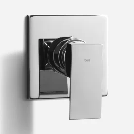 Acabamento Monocomando para Registro Base Docol Alta Pressão (Quadria Cromado) - Outlet Produto Acabamento Monocomando para Registro Base Docol Alta Pressão (Quadria Cromado) - Outlet