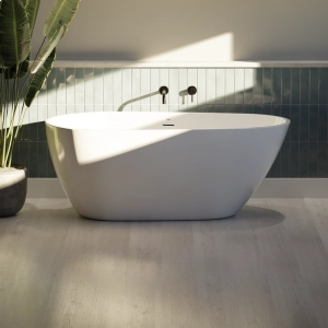 Banheira de Imersão Acrílica 150 cm (Moss Branca) - Outlet