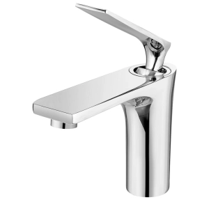 Torneira Monocomando Baixa para Banheiro (Michigan Cromada)