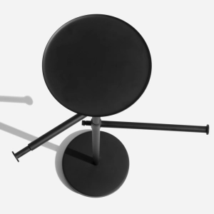 Toalheiro de Piso em Inox (Donatello Preto Fosco)