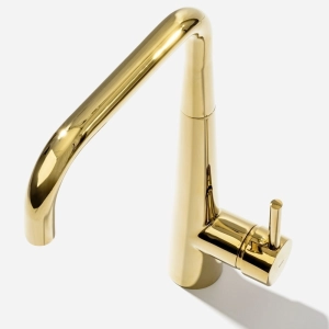 Torneira Monocomando Girat&oacute;ria de Cozinha (Maui Dourada)