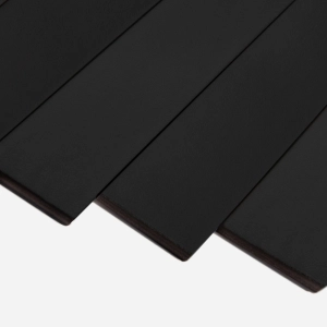 Pastilhas Cer&acirc;micas Colors 6x24 cm (Black Mate)