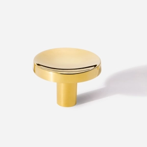 Puxador para Móvel Ponto Zamac (Cartago Dourado)