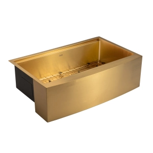 Grade Aramada Inox 77x38 cm (Dourada | Ouro Fosca)