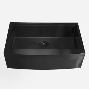 Cuba Fazenda Workstation de Cozinha Inox 84x53 cm (Narita Preta Fosca)