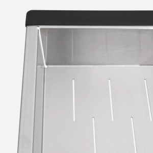 Cesto Escorredor Inox para Cuba Workstation 40x22 cm (Escovado)