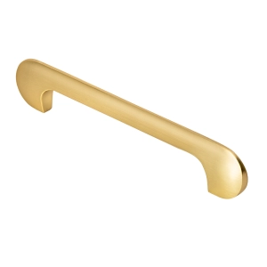 Puxador para Móvel Alça Sobrepor 128 mm Zamac (Pompeia Dourado Fosco)