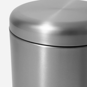 Lixeira Redonda com Pedal 12 Litros (Escovada)