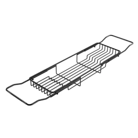 Produto Bandeja de Apoio Ajustável de Inox para Banheiras (Freya Preta Fosca)