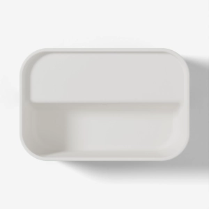 Bandeja Lateral Retangular Solid Surface para Banheiras (Skadi Branca)