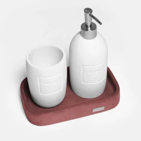 Produto Bandeja para Gabinete de Banheiro (Lotus Terracota) - Outlet