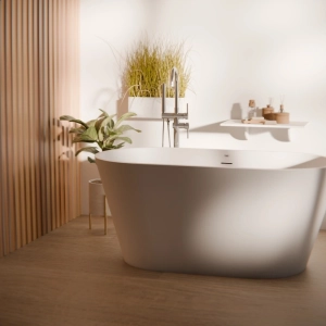 Banheira de Imersão Acrílica 148 cm (Essen Branca) - Outlet