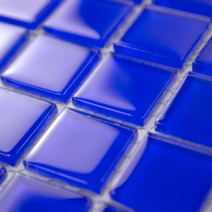 Pastilhas de Vidro Cristal Puro (Azul)